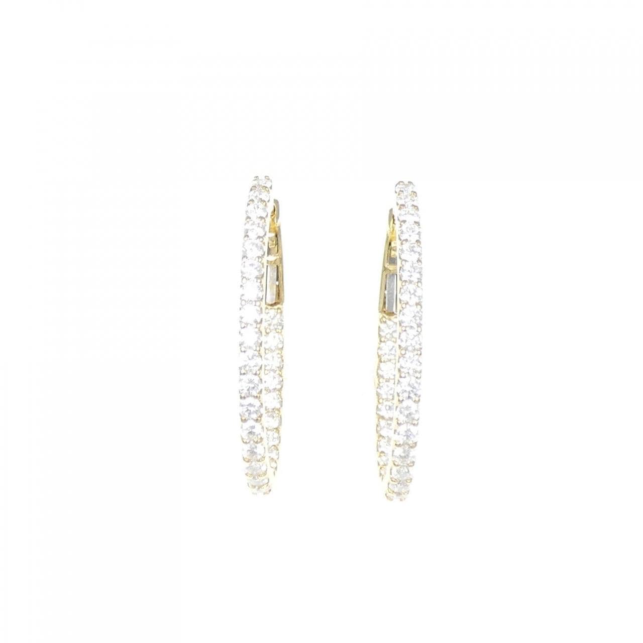 【新品】K18YG ダイヤモンド ピアス 1.600CT