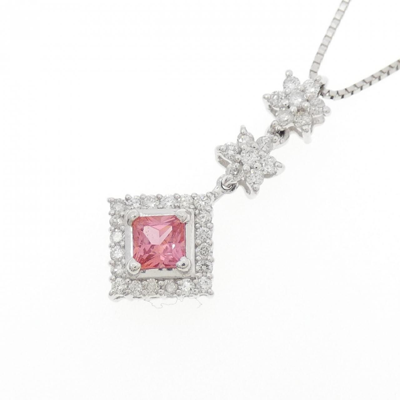 PT900/PT850 サファイヤ ネックレス 0.41CT