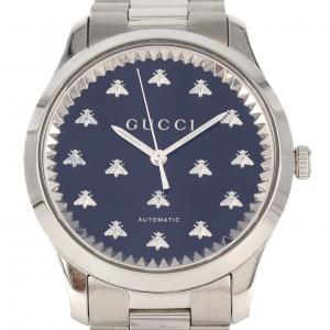 【ノーメンテナンス還元価格】グッチ Gタイムレス 126.2/YA126283 SS 自動巻