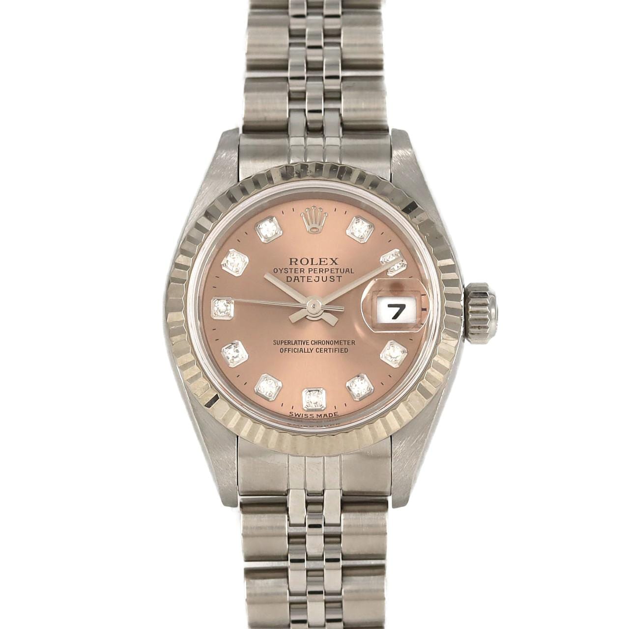 ロレックス デイトジャスト 79174G SSxWG 自動巻 P番