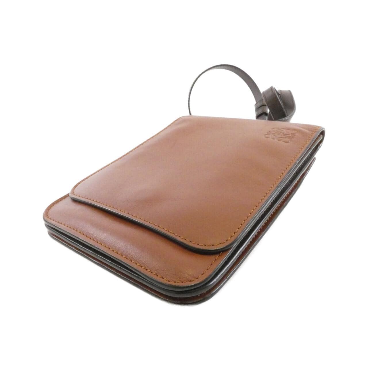 ロエベ GUSSET FLAT CROSSBODY 335 54Z33 ショルダーバッグ