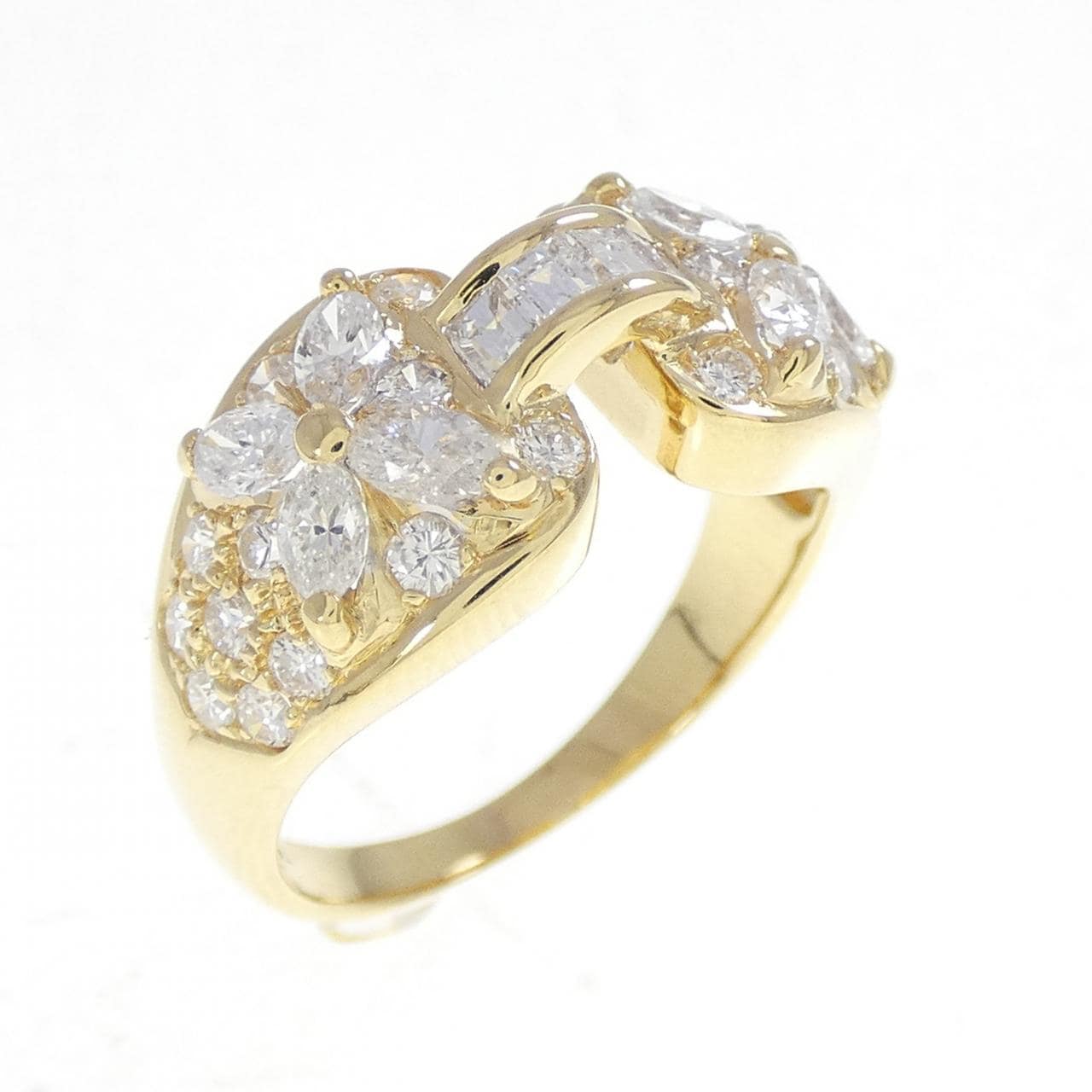 750YG ダイヤモンド リング 1.33CT