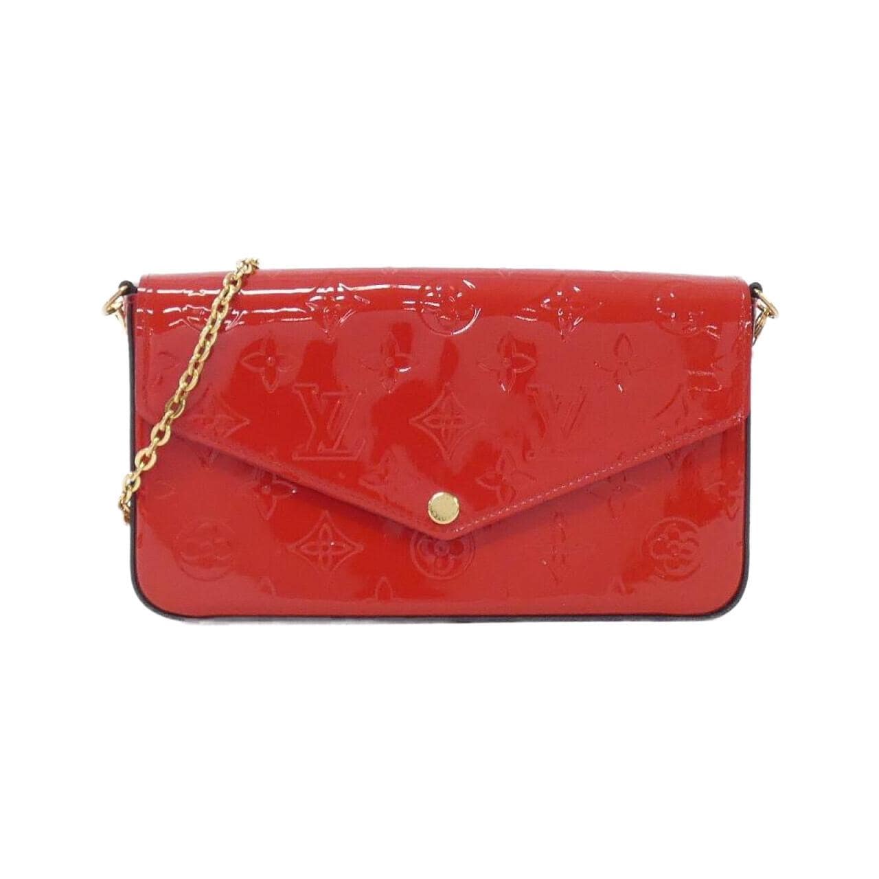 LOUIS VUITTON Vernis Pochette Félicie M61293 單肩包