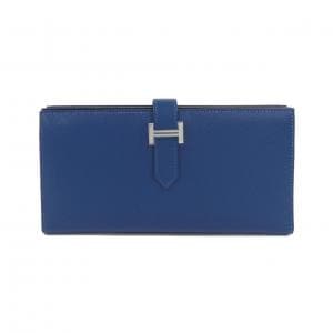 HERMES bifold long wallet