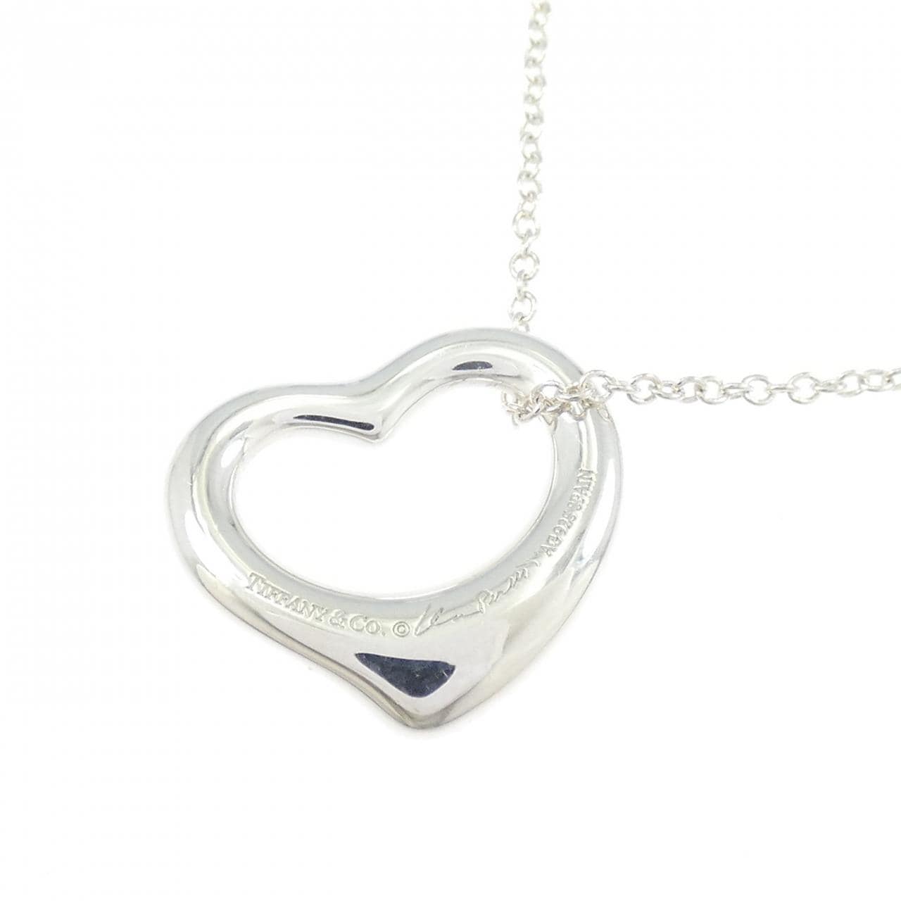 ティファニー オープンハート ネックレス