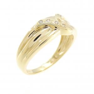 K18YG ダイヤモンド リング 0.07CT