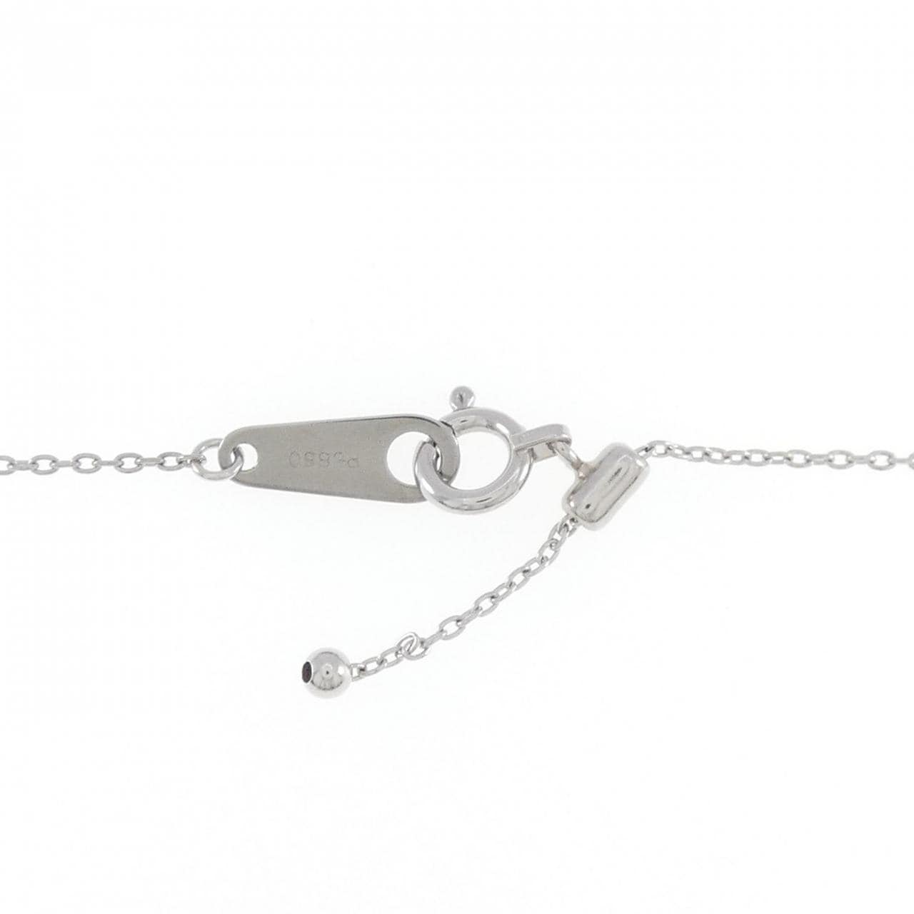 pt Diamond necklace