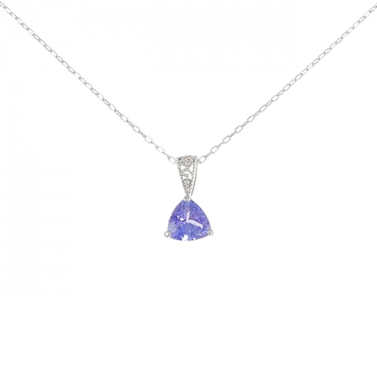 PT Tanzanite necklace 1.00CT