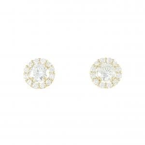 【新品】K18YG ダイヤモンド ピアス 0.278CT 0.275CT G SI2 VG