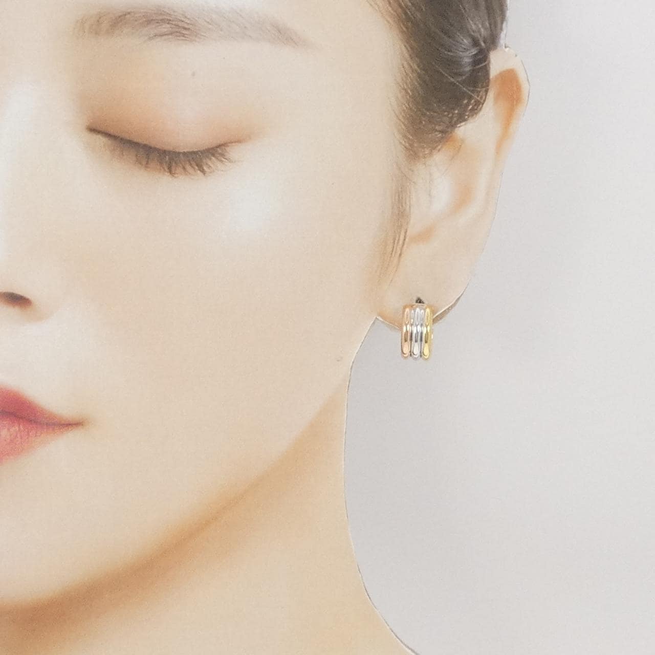 【新品】750スリーカラー ピアス