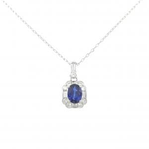 PT900/PT850 サファイヤ ネックレス 1.03CT