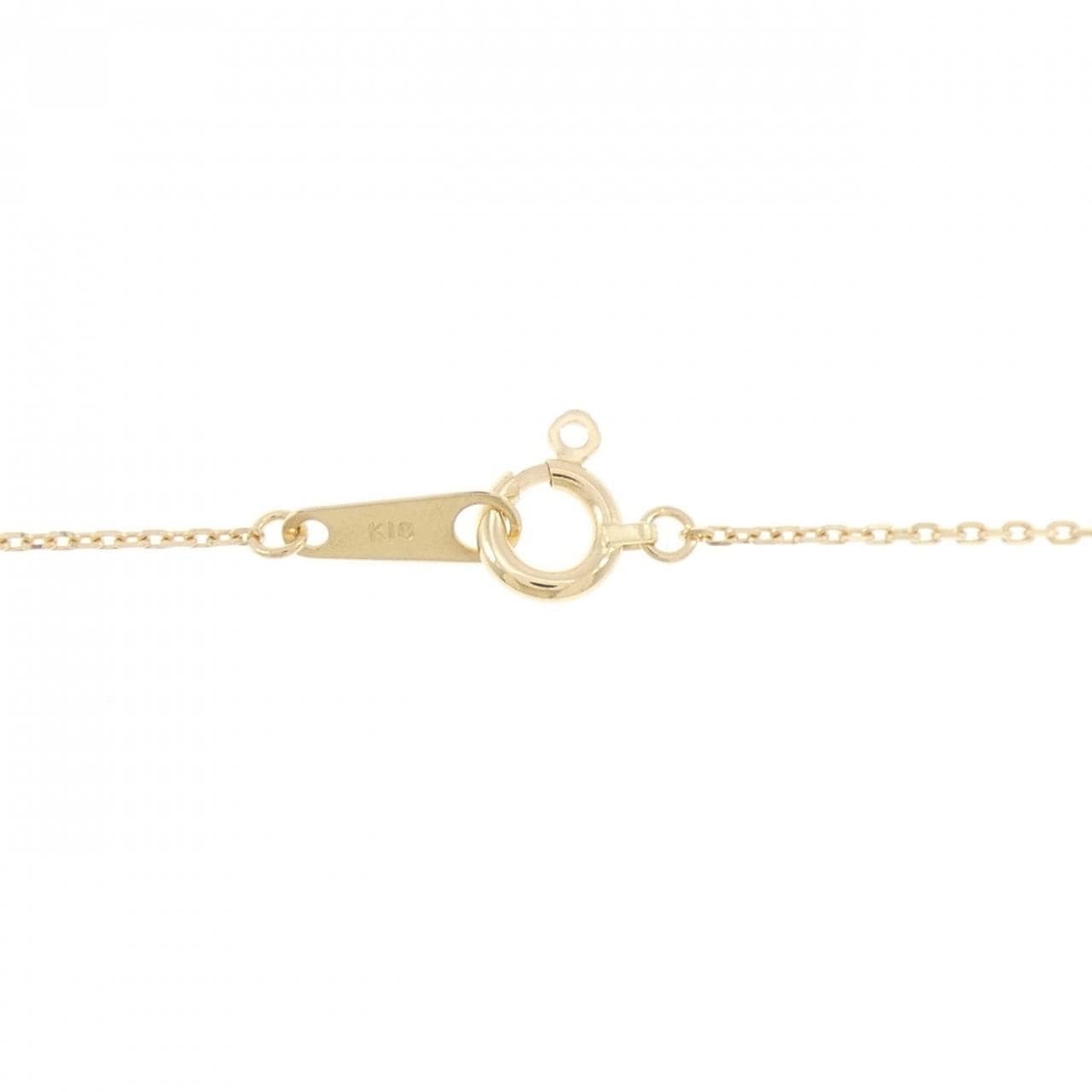 K18YG ダイヤモンド ネックレス 0.20CT