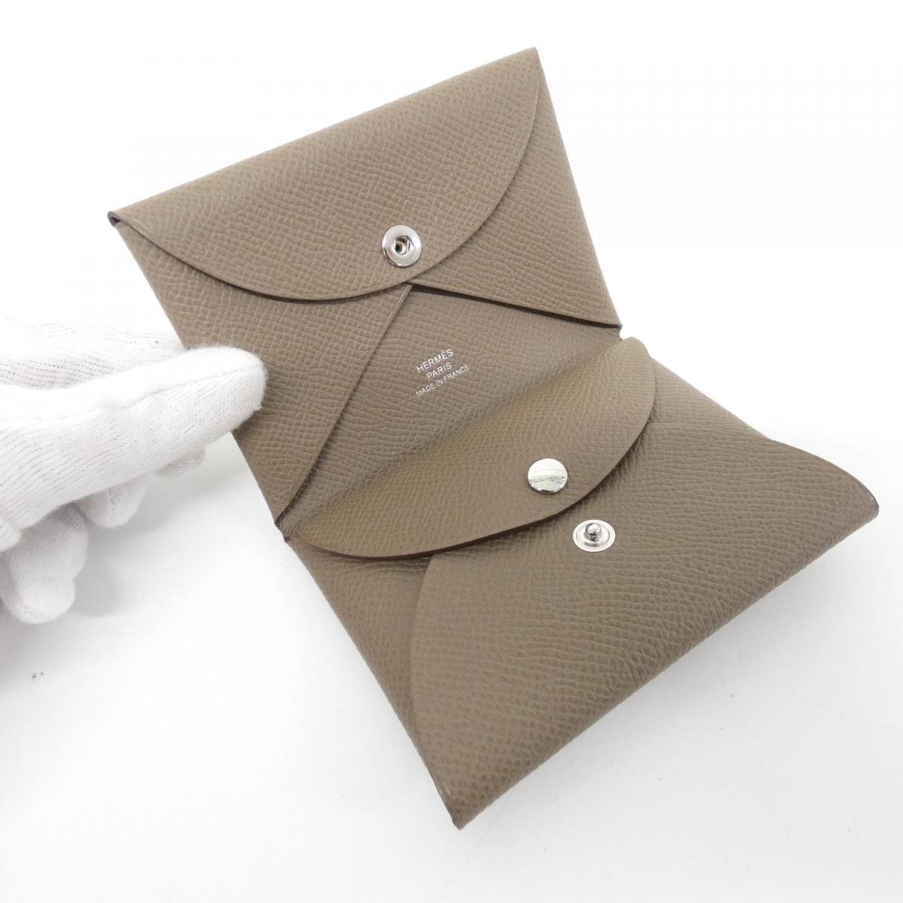 【未使用品】エルメス カルヴィ デュオ 083035CK コインケース