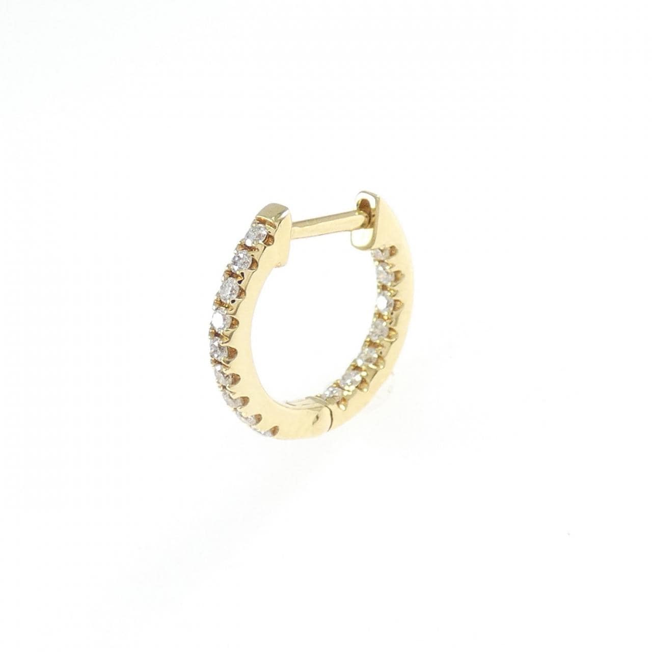 ポンテヴェキオ ダイヤモンド ピアス 0.12CT 片耳