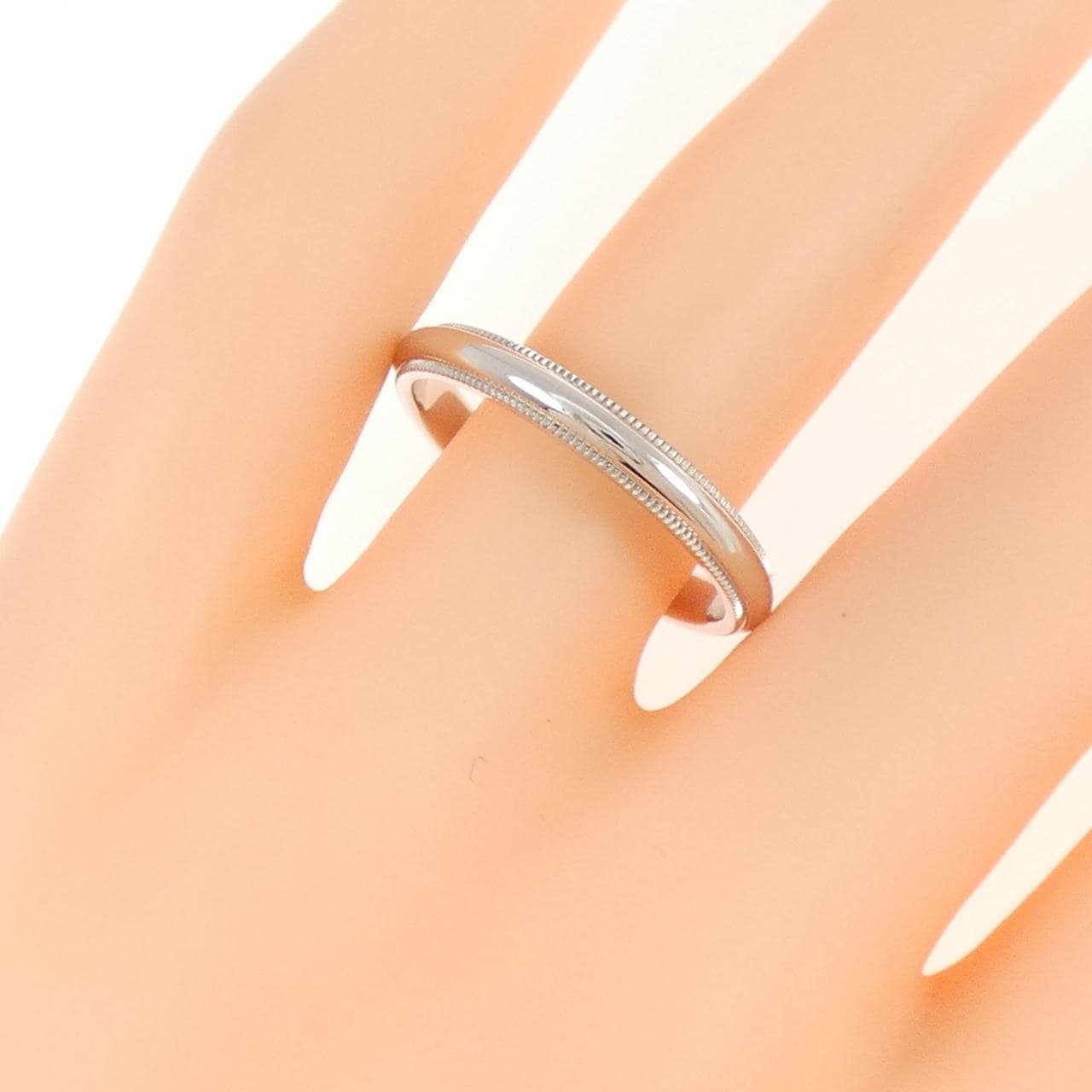 ティファニー ミルグレイン リング