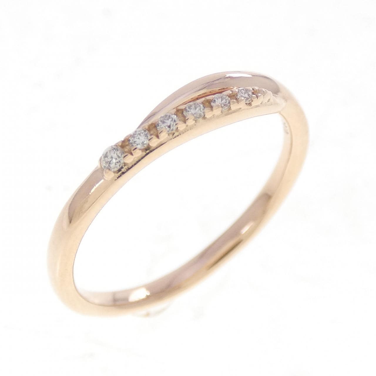 K10PG ダイヤモンド リング 0.03CT