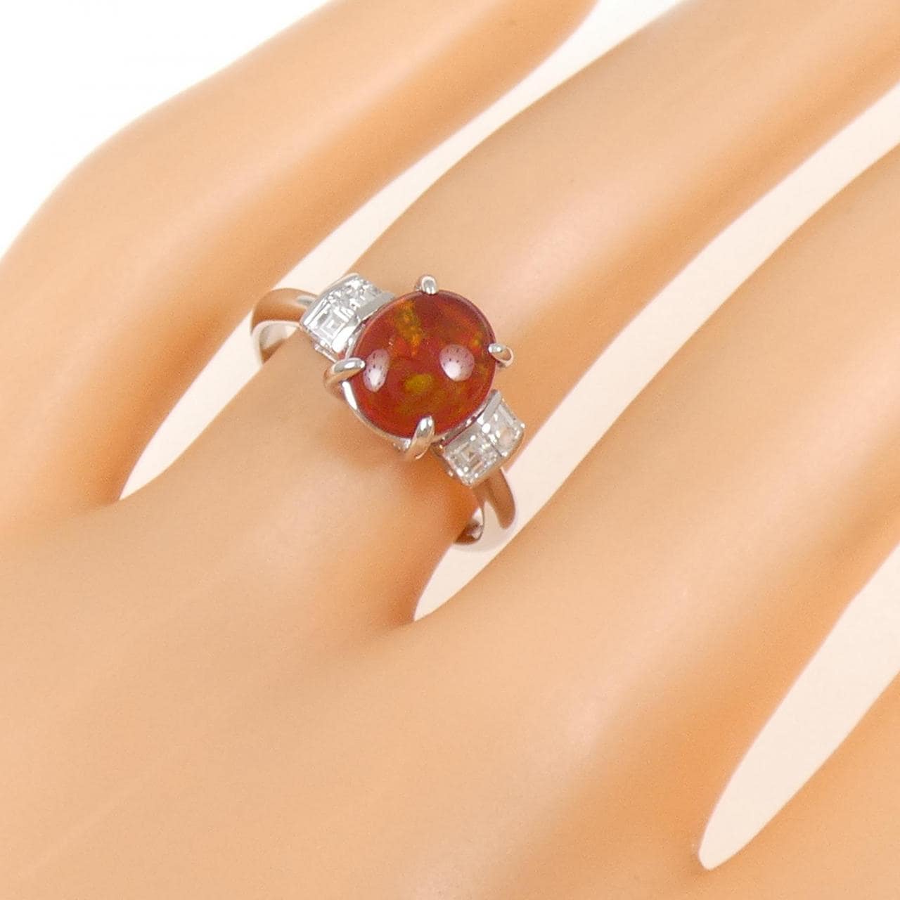 PT900 オパール リング 1.11CT