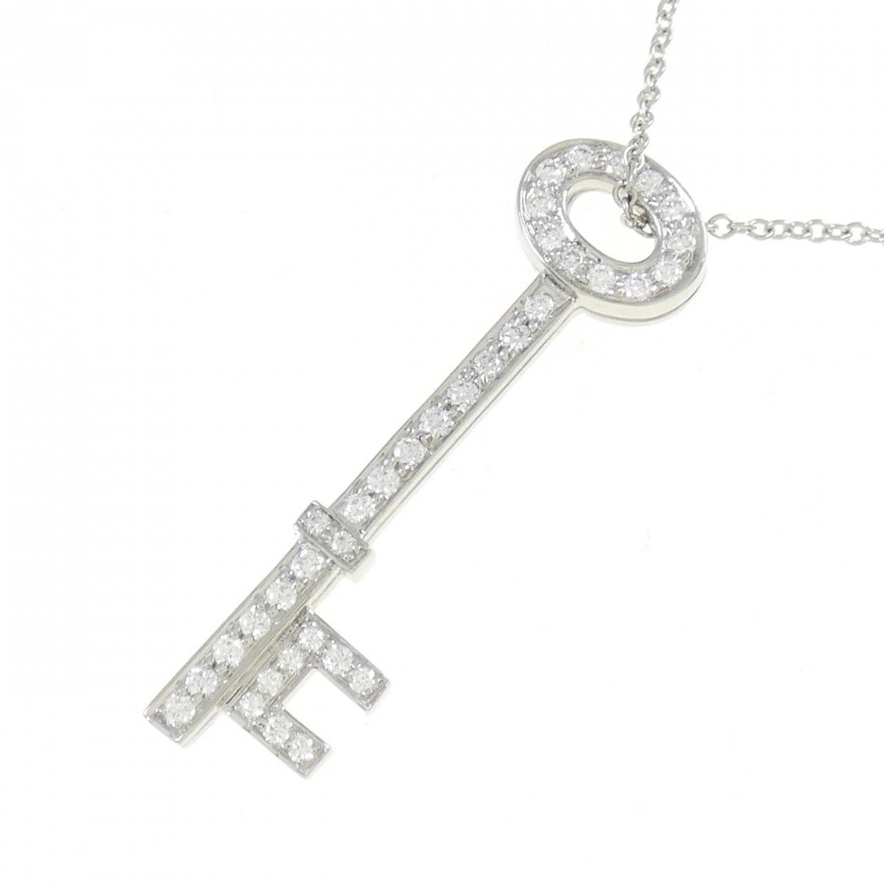 TIFFANY oval key necklace