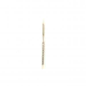 ヒロタカ ボウ ピアス 0.04CT 片耳