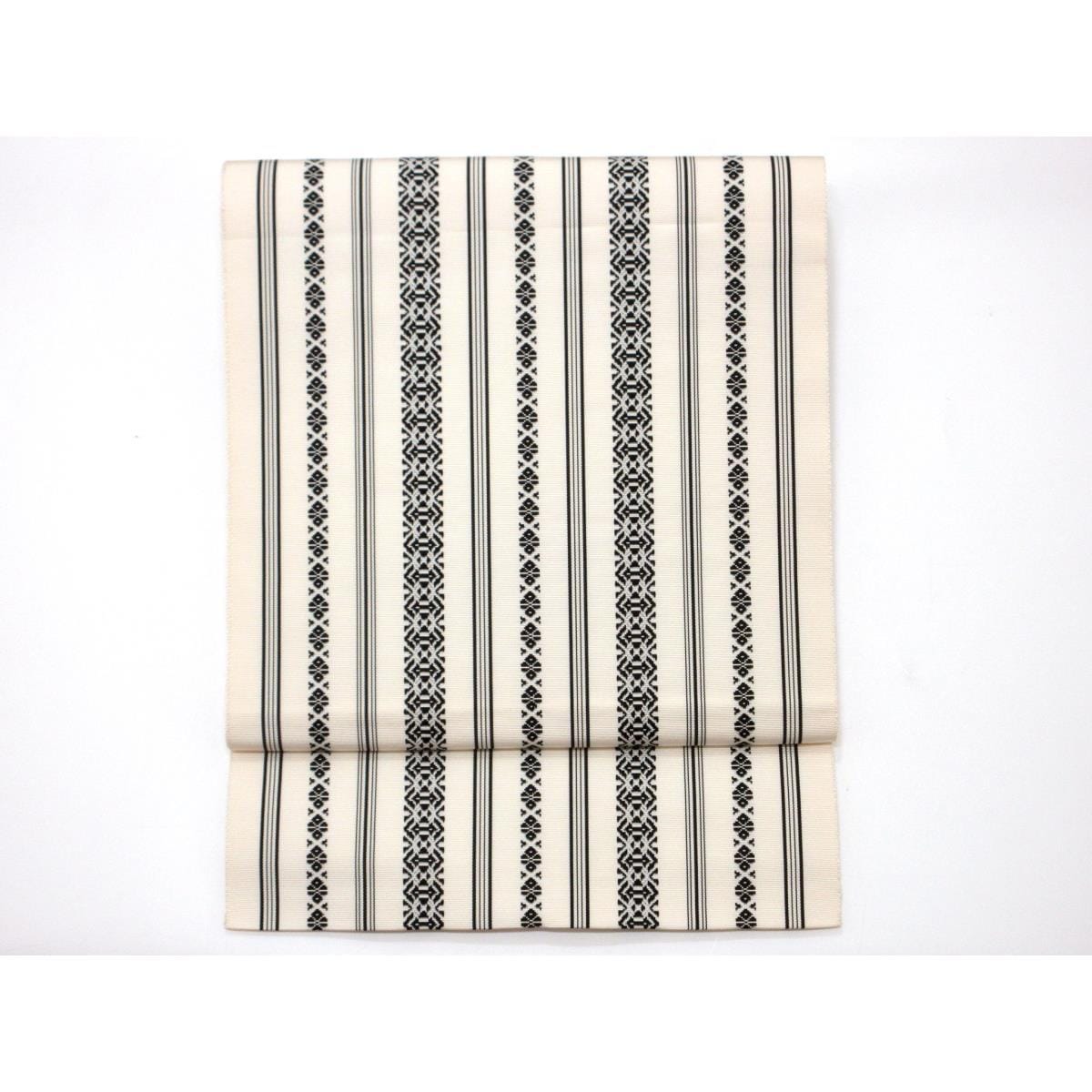 【未使用品】名古屋帯　献上博多織　全通柄