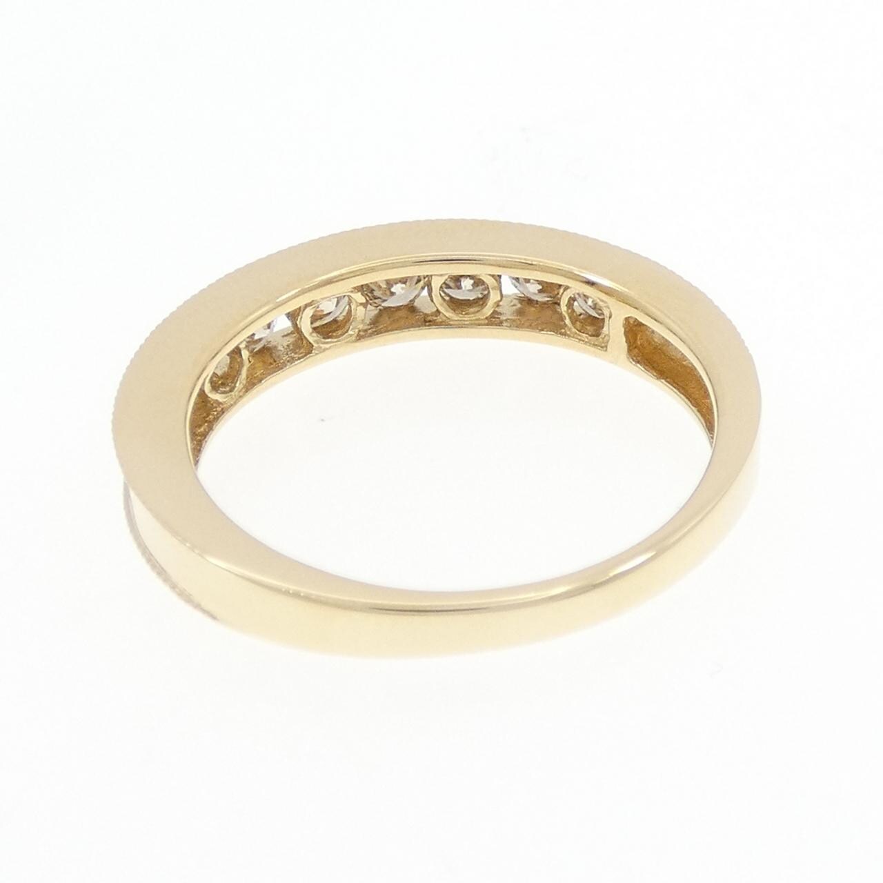 K18YG ダイヤモンド リング 0.75CT