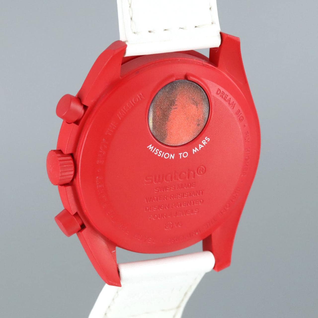 スウォッチ スウォッチxオメガ･ミッショントゥマーズ SO33R100 バイオセラミック クォーツ