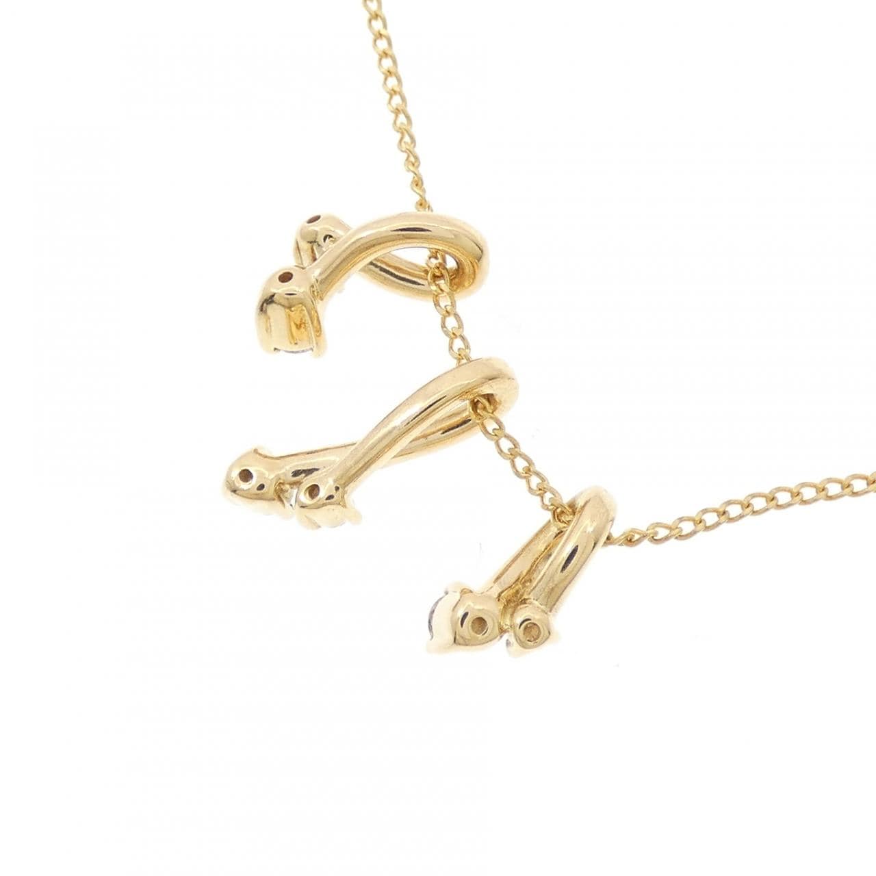 4゜C ダイヤモンド ネックレス