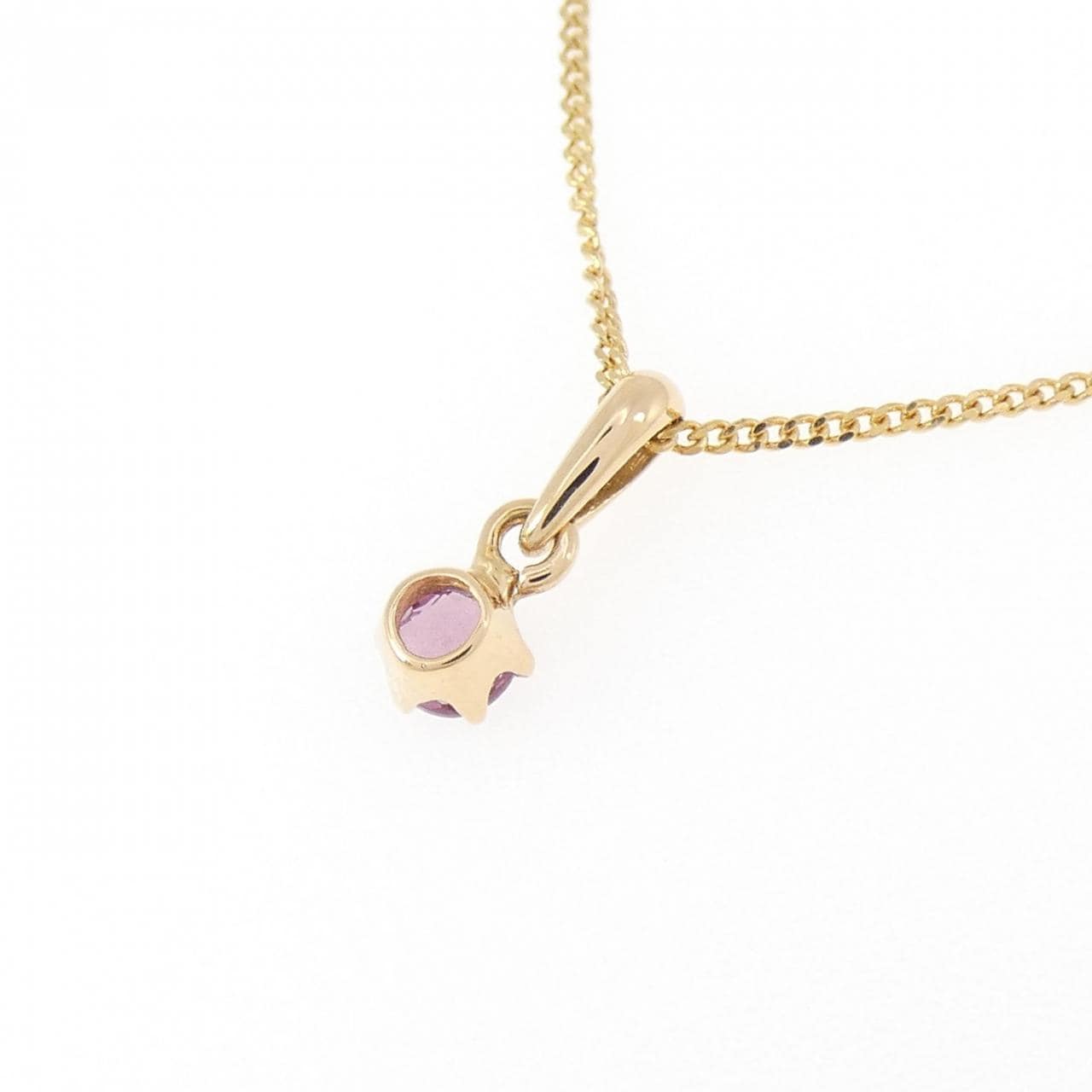 4゜C ガーネット ネックレス