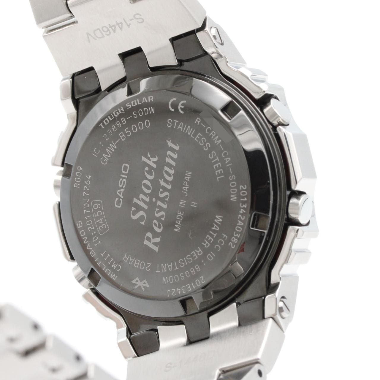 カシオ G-SHOCK 電波時計 GMW-B5000D-1JF SS ソーラークォーツ