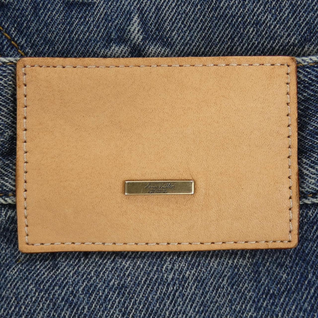 ルイヴィトン LOUIS VUITTON ワークウエアデニムカーペンターパンツ HOD45WY38 ジーンズ