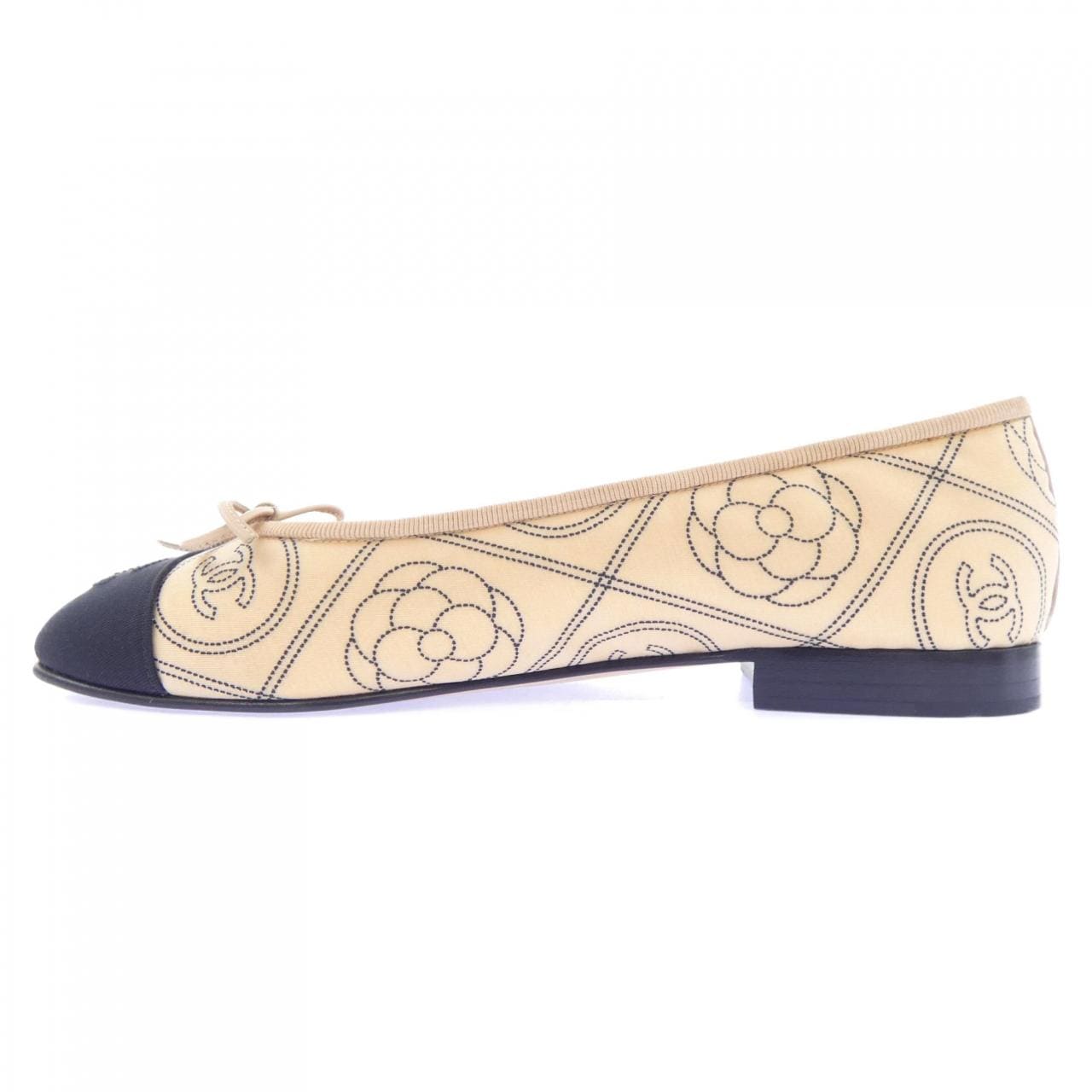 シャネル CHANEL バレリーナ G02819Y51599 フラットシューズ