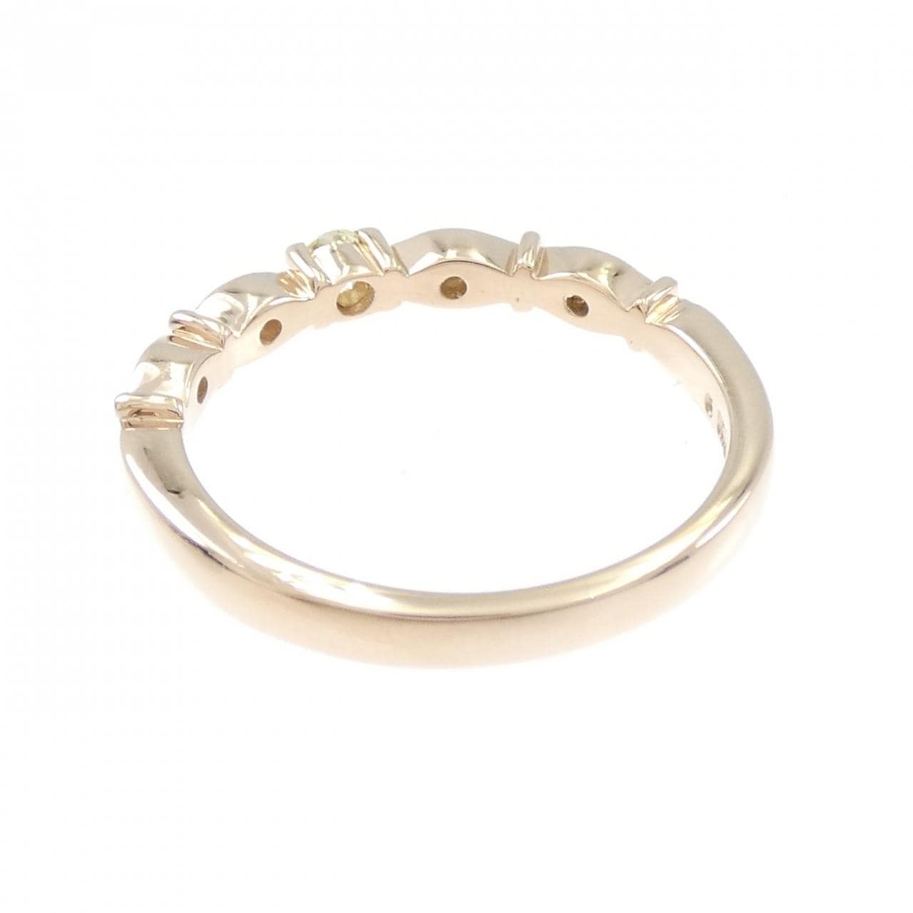 K18PG ダイヤモンド リング 0.11CT