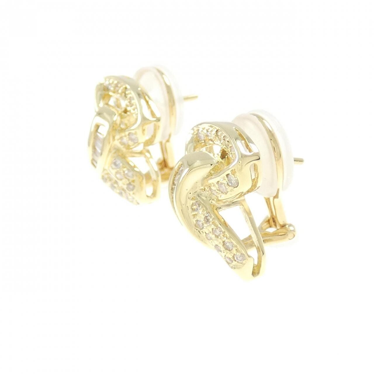 K18YG ダイヤモンド ピアス/イヤリング 0.66CT