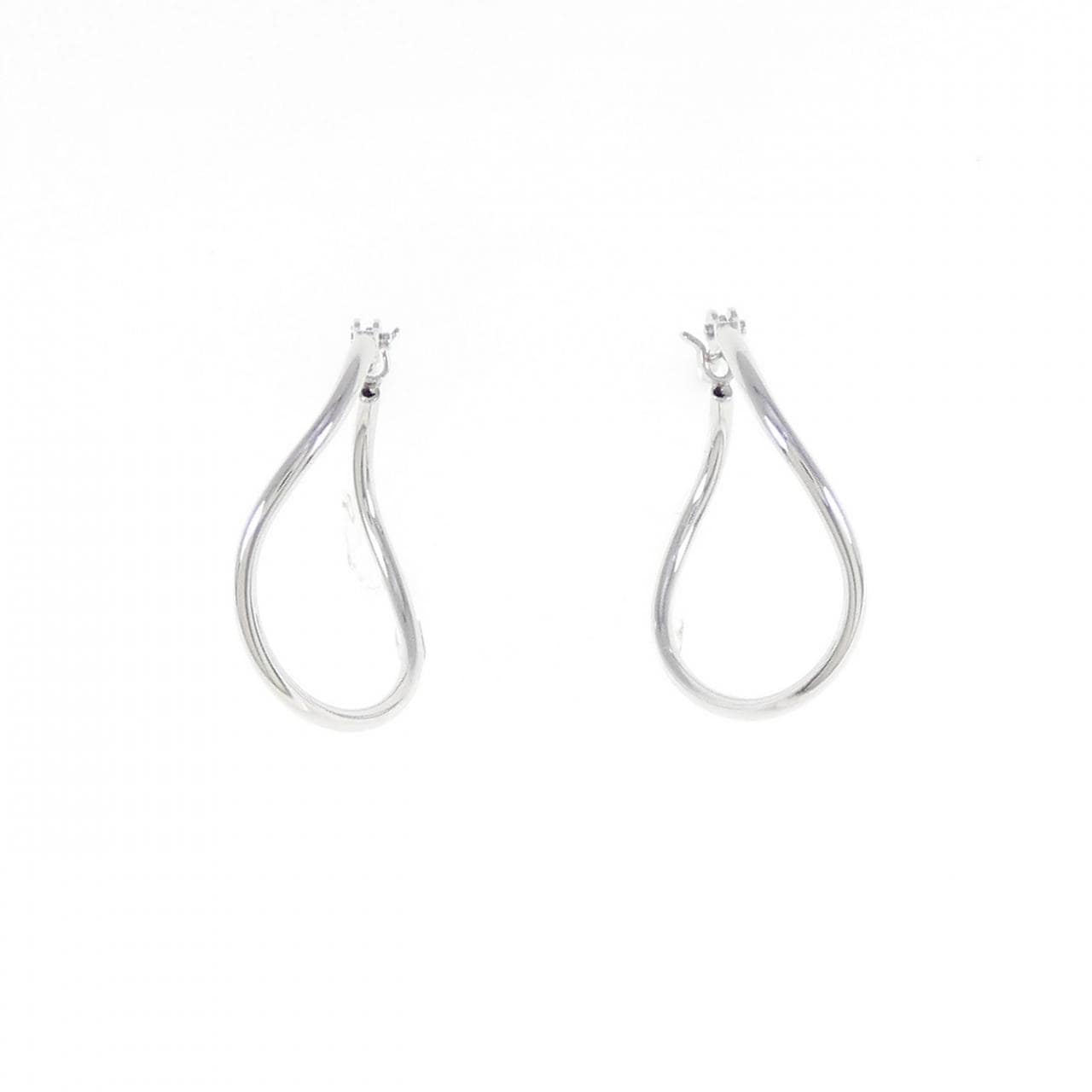 K18WG earrings