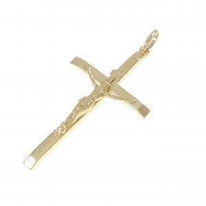 K18YG クロス ペンダント