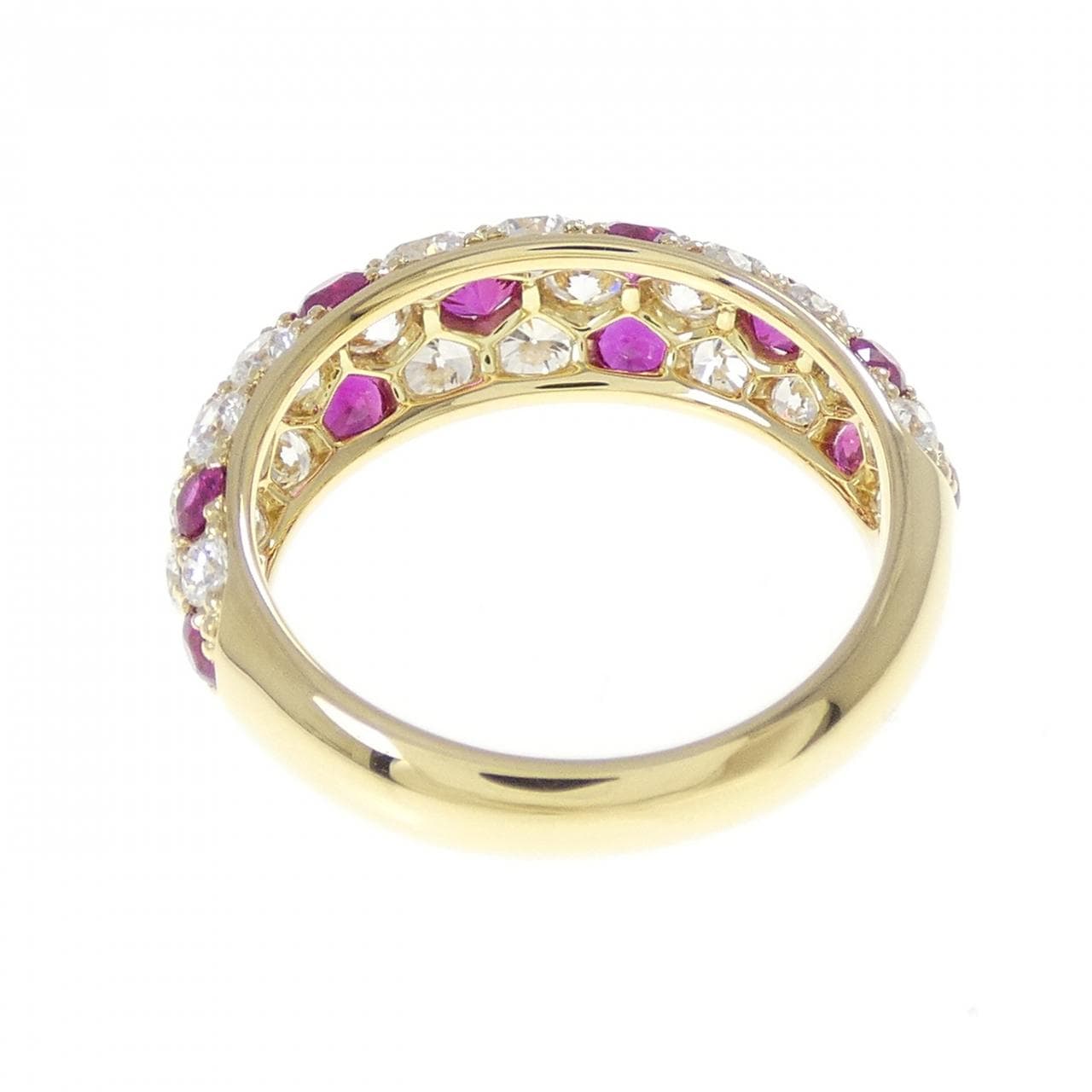 チャー ルビー リング 0.86CT