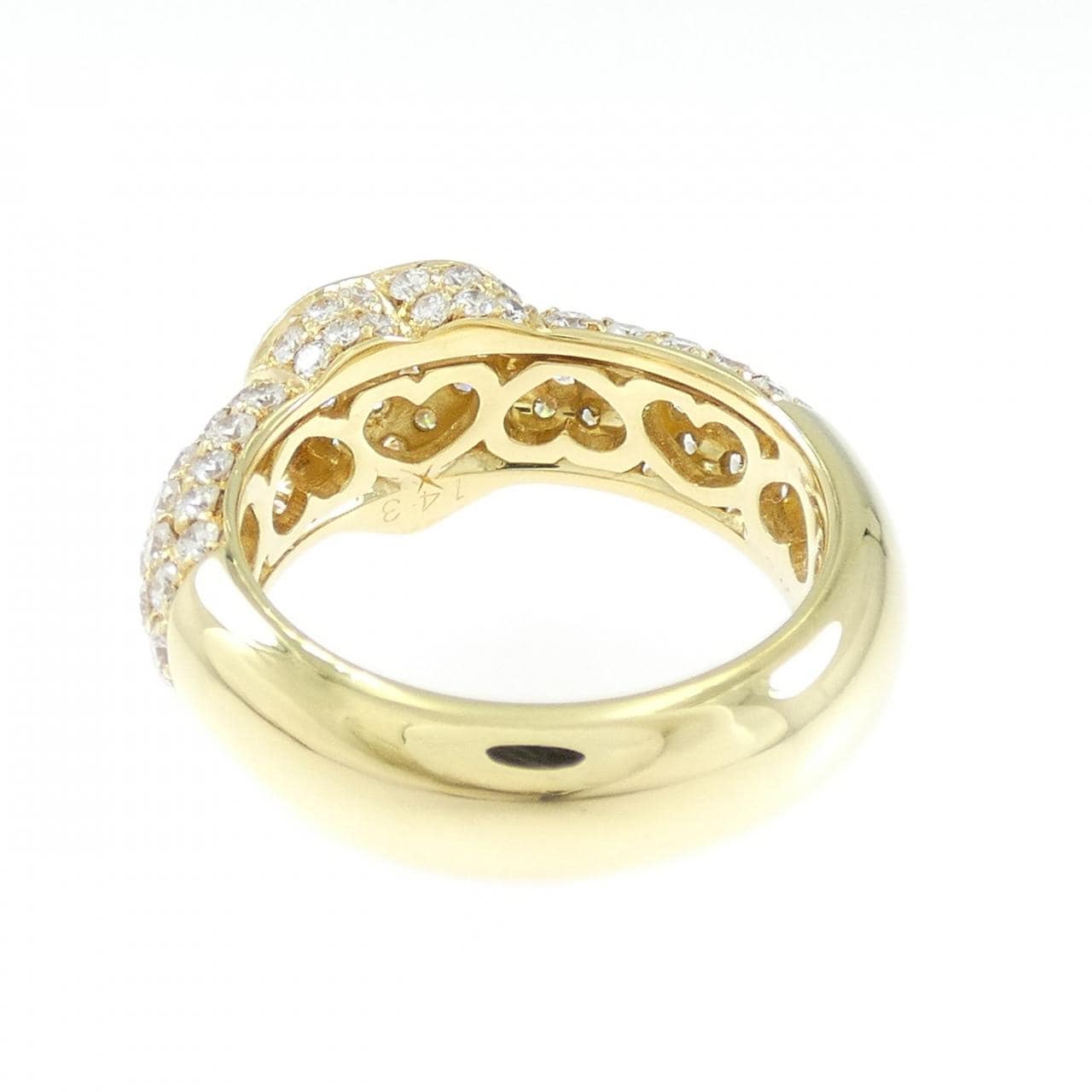 ポンテヴェキオ ハート ダイヤモンド リング 1.43CT