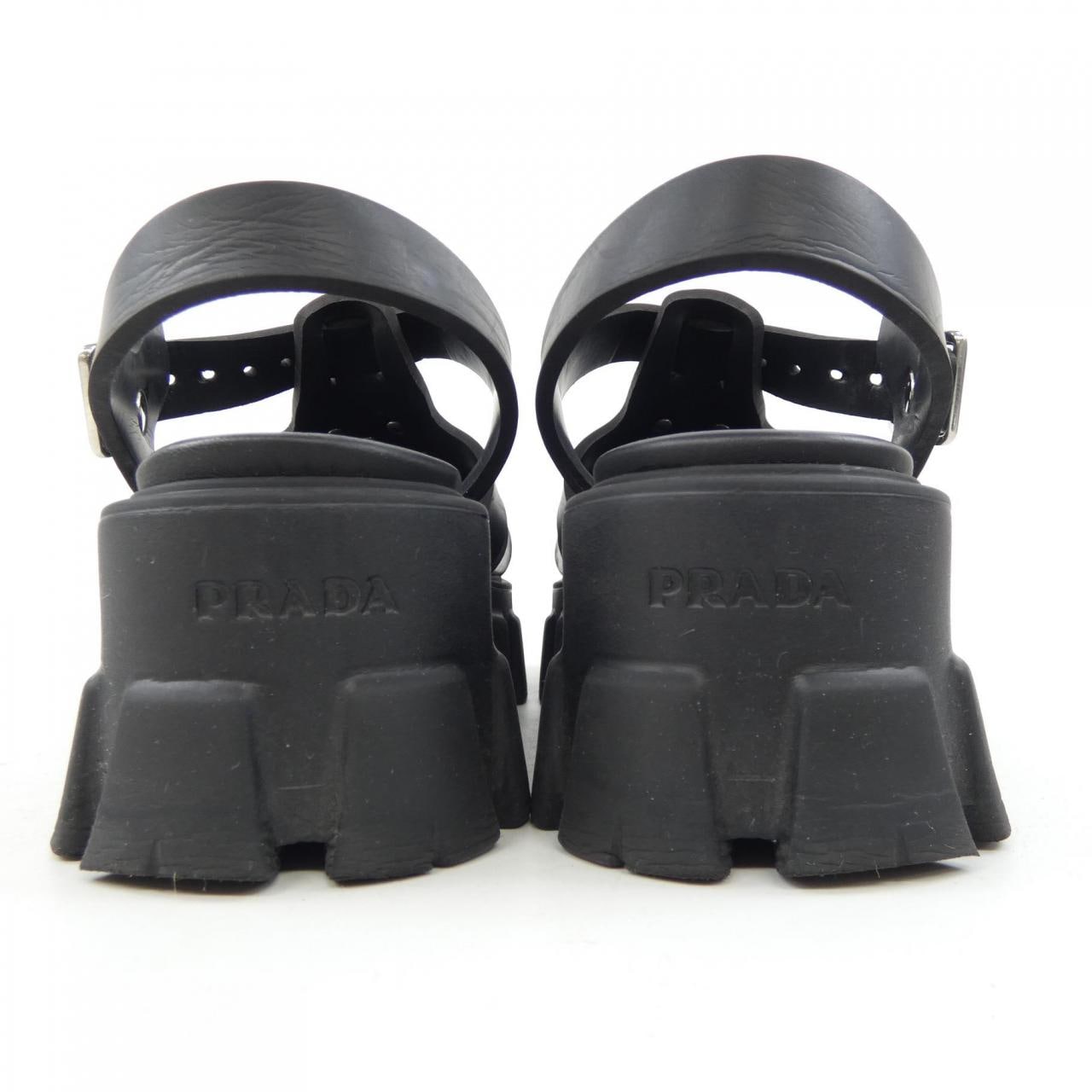 プラダ PRADA トライアングルロゴ モノリス 1X853M フォームラバー サンダル