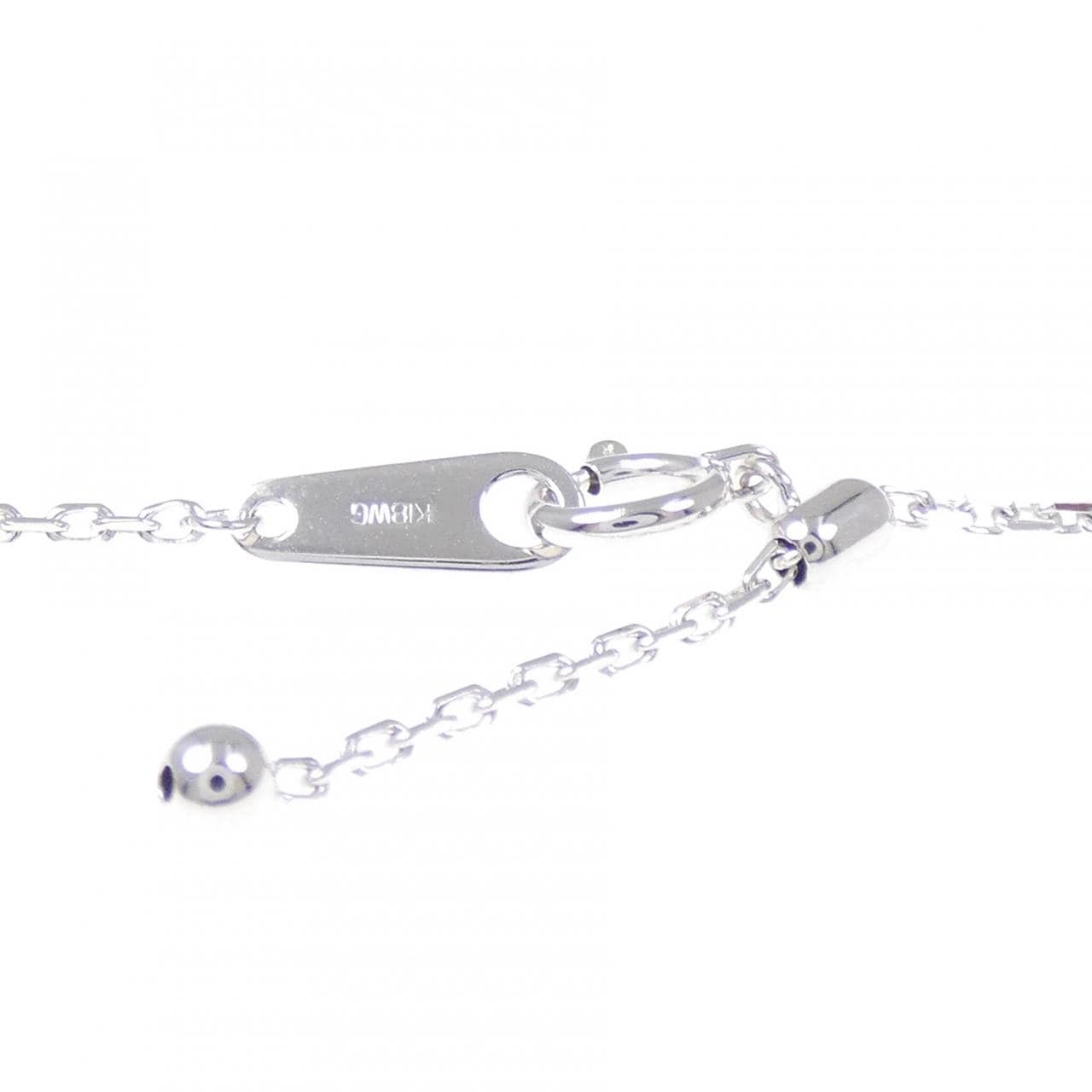 K18WG サファイヤ ネックレス 2.646CT
