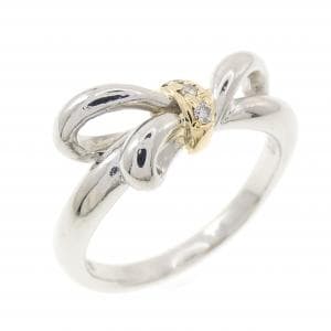 PT900/K18YG ダイヤモンド リング 0.03CT