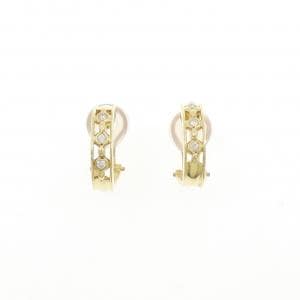 K18YG ダイヤモンド ピアス/イヤリング 0.10CT
