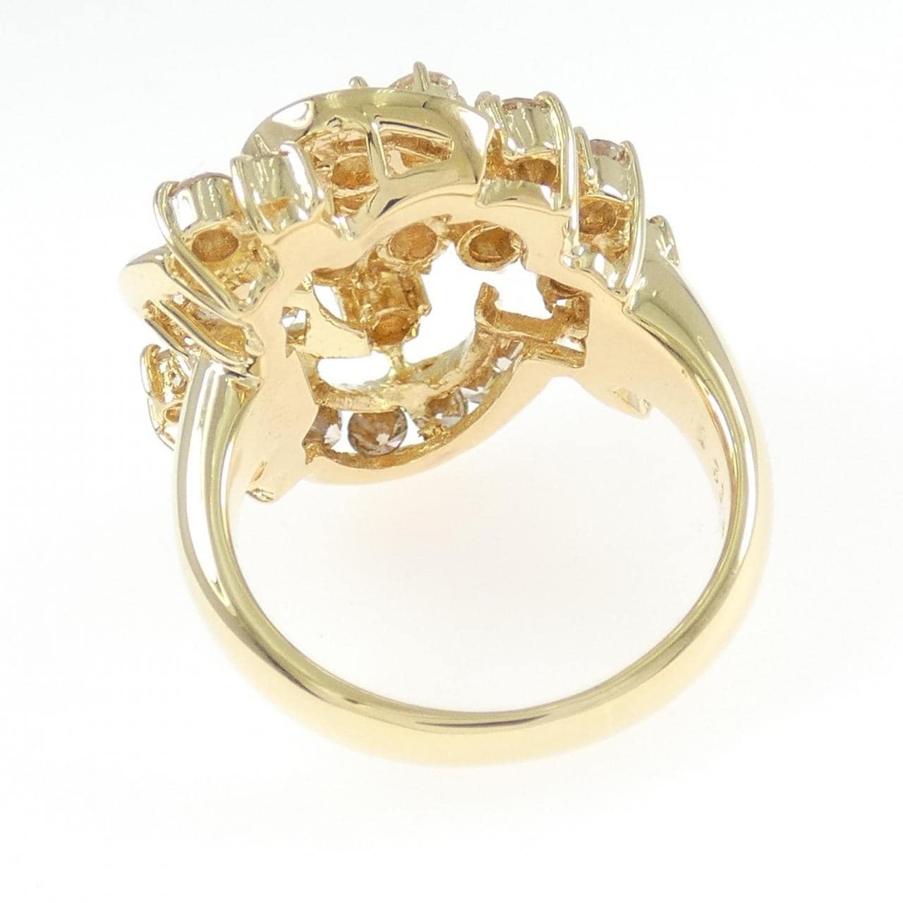 K18YG ダイヤモンド リング 3.10CT