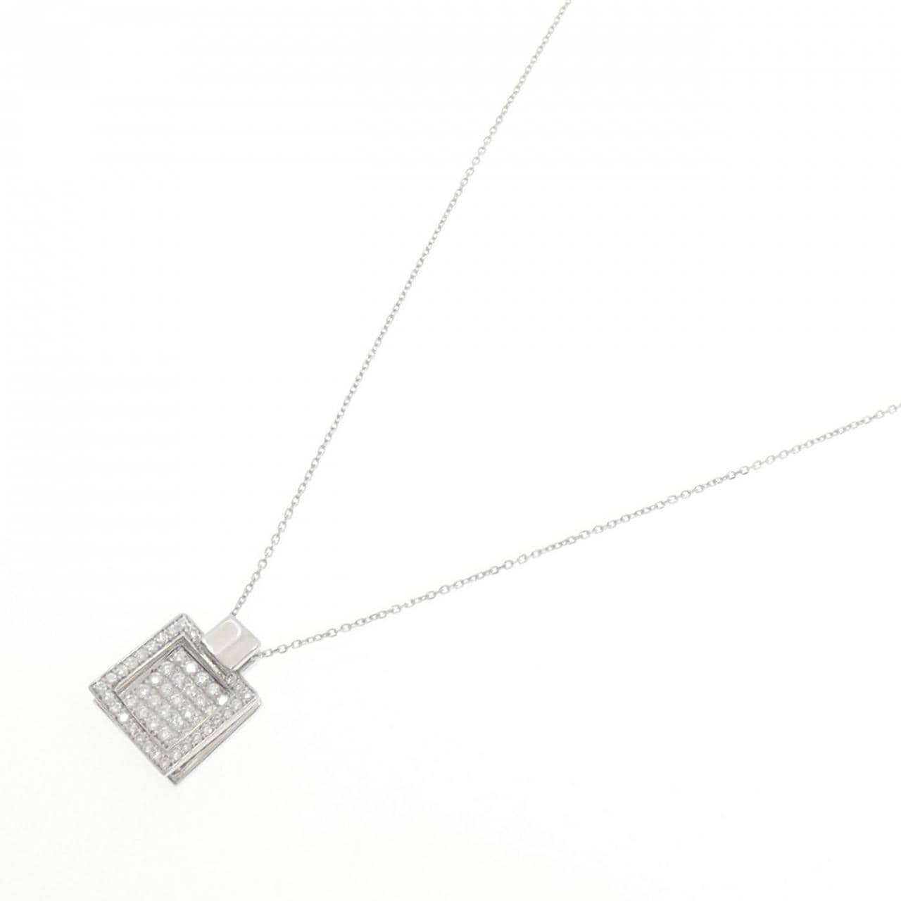 キャサジ ダイヤモンド ネックレス 0.65CT