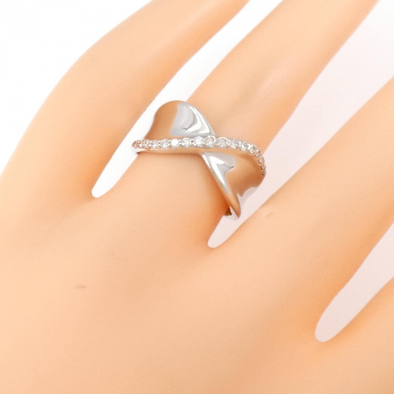 PT900 ダイヤモンド リング 0.22CT