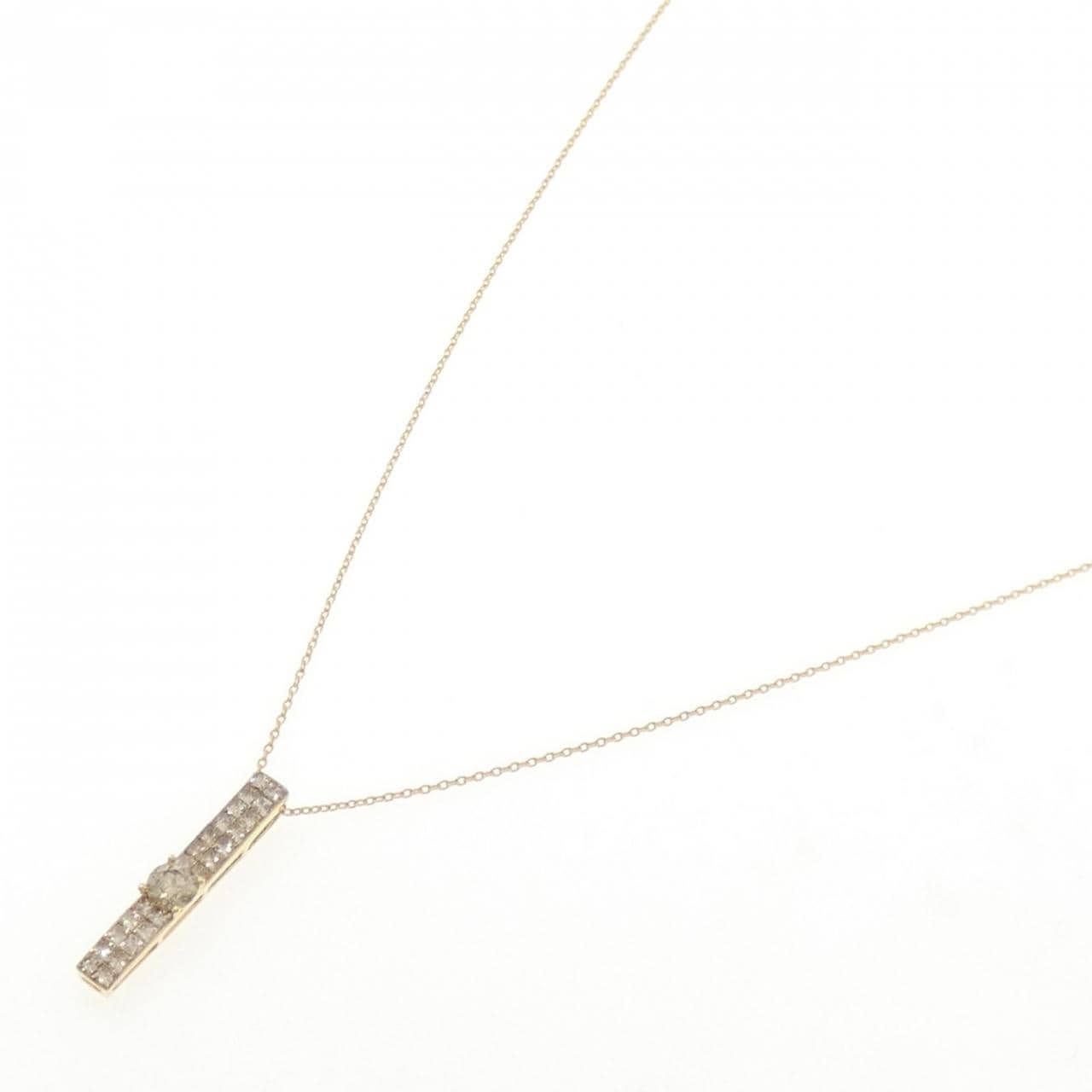 ジーエスティービー ダイヤモンド ネックレス 0.25CT