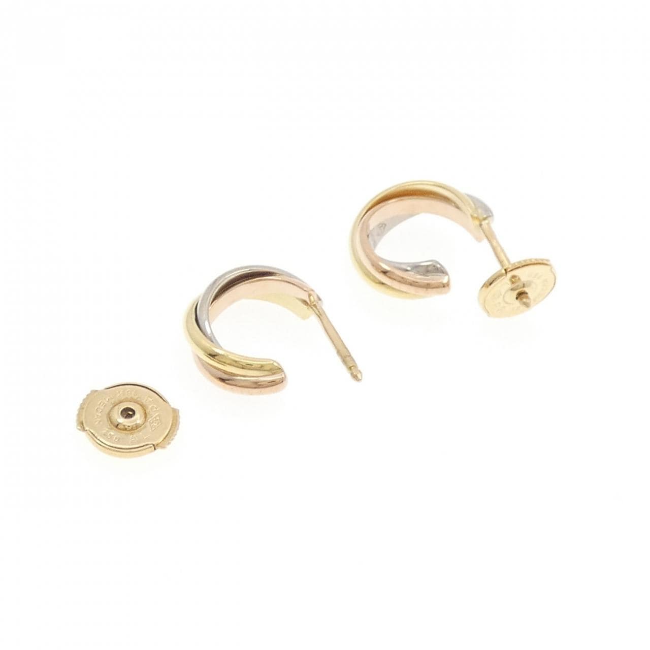 カルティエ トリニティ スモール ピアス