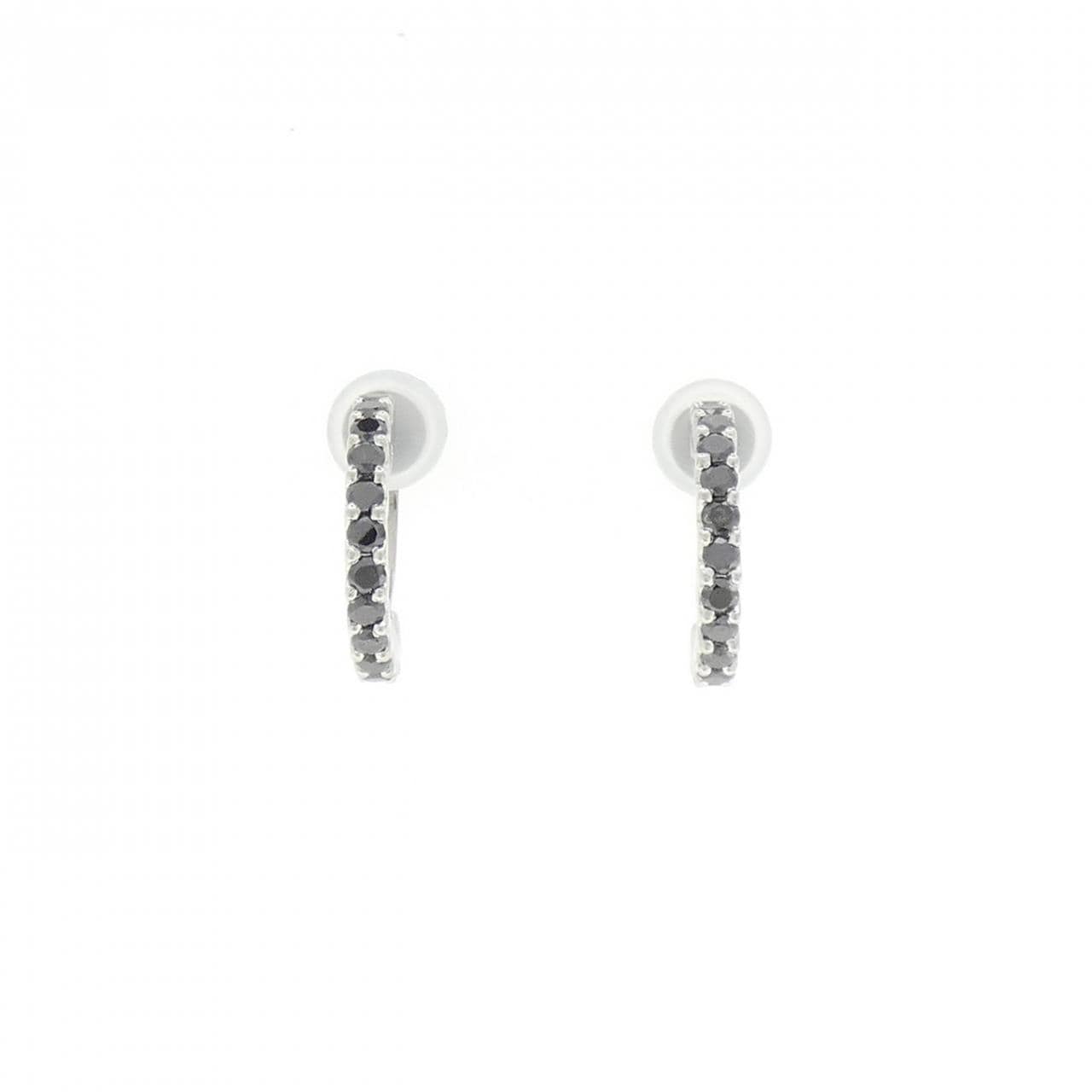 K18WG ダイヤモンド イヤリング 0.50CT