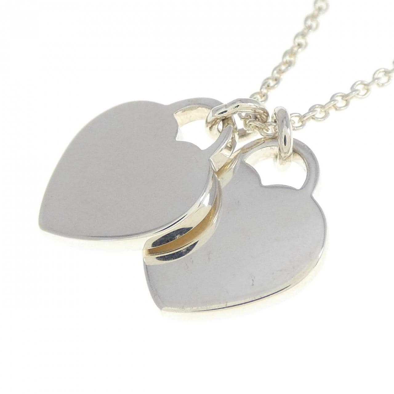 TIFFANY Return to TIFFANY Double Heart Mini Necklace