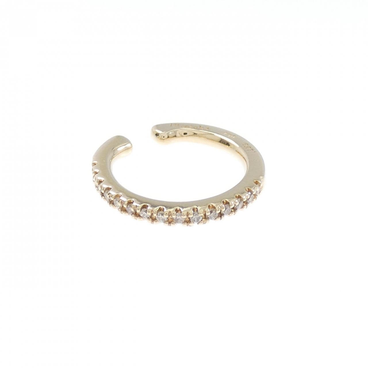 ヒロタカ ゴサマー イヤーカフ 0.07CT 片耳