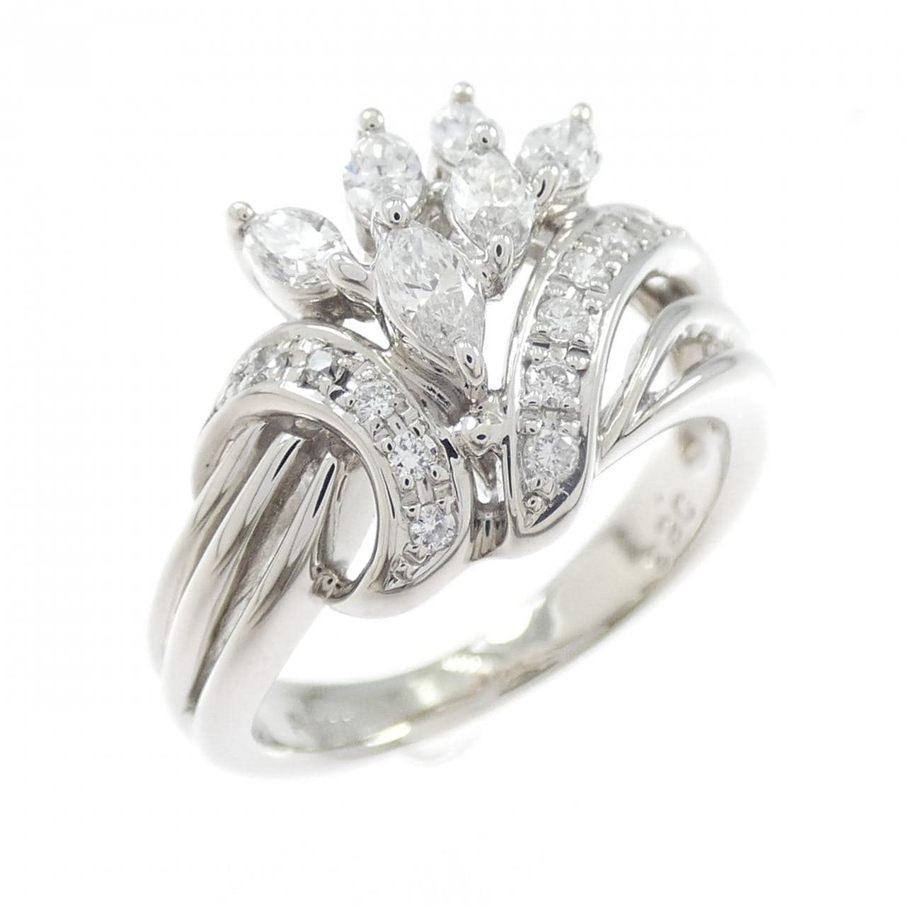 PT900 ダイヤモンド リング 0.63CT